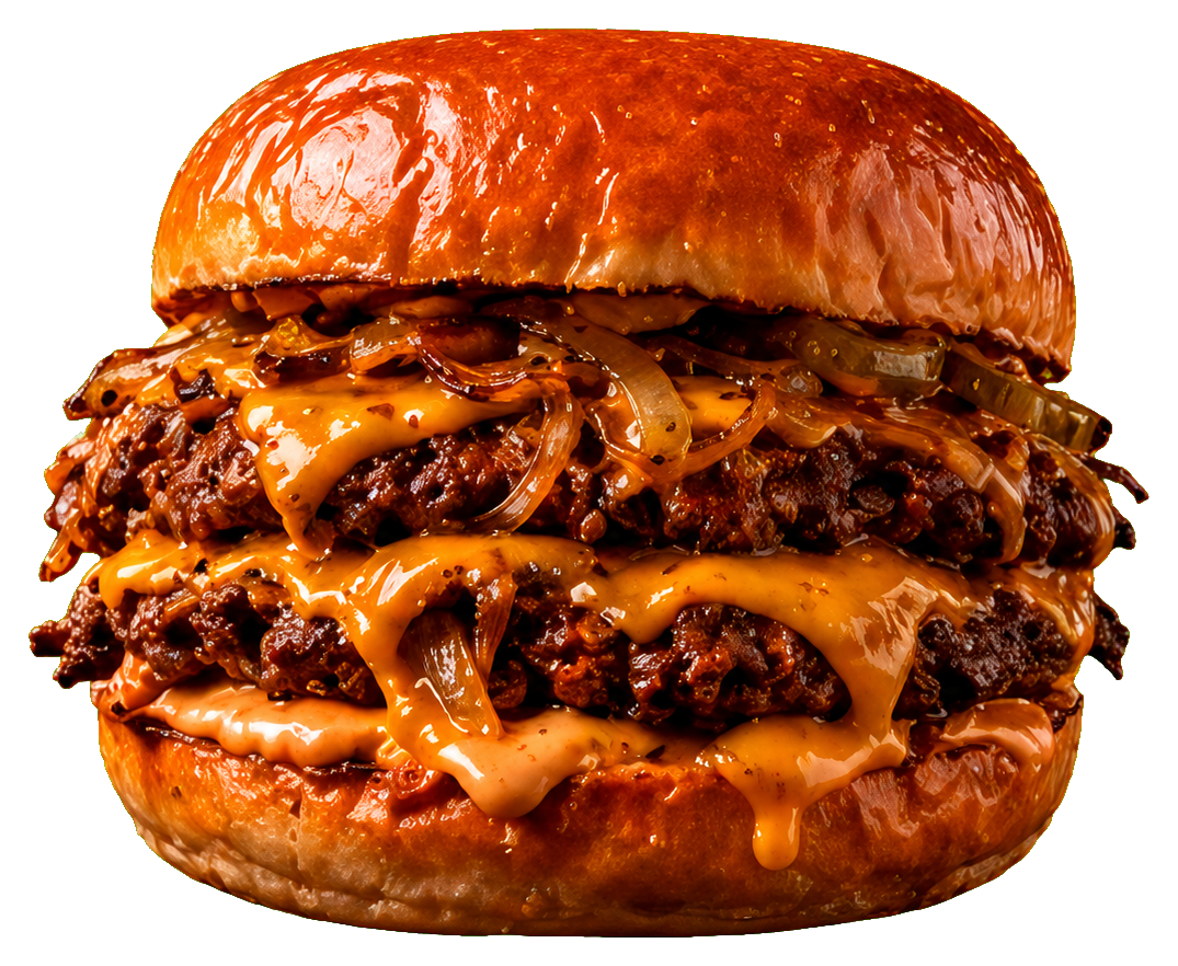 Oklahoma Smash Burger w burgerowni MIAZGA Łódź